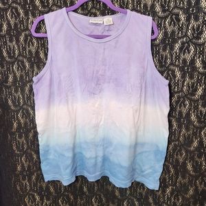 hand dyed tank top